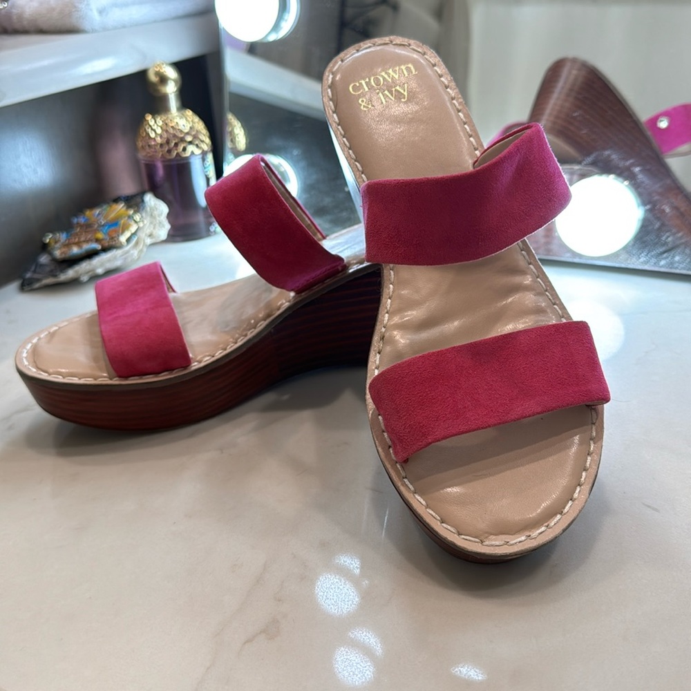 Crown and Ivy Caroline Leather Upper 8M